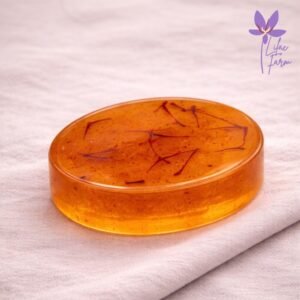 Kashmiri Kesar Glycerin Soap (Kesar Essential Oil + Haridra)
